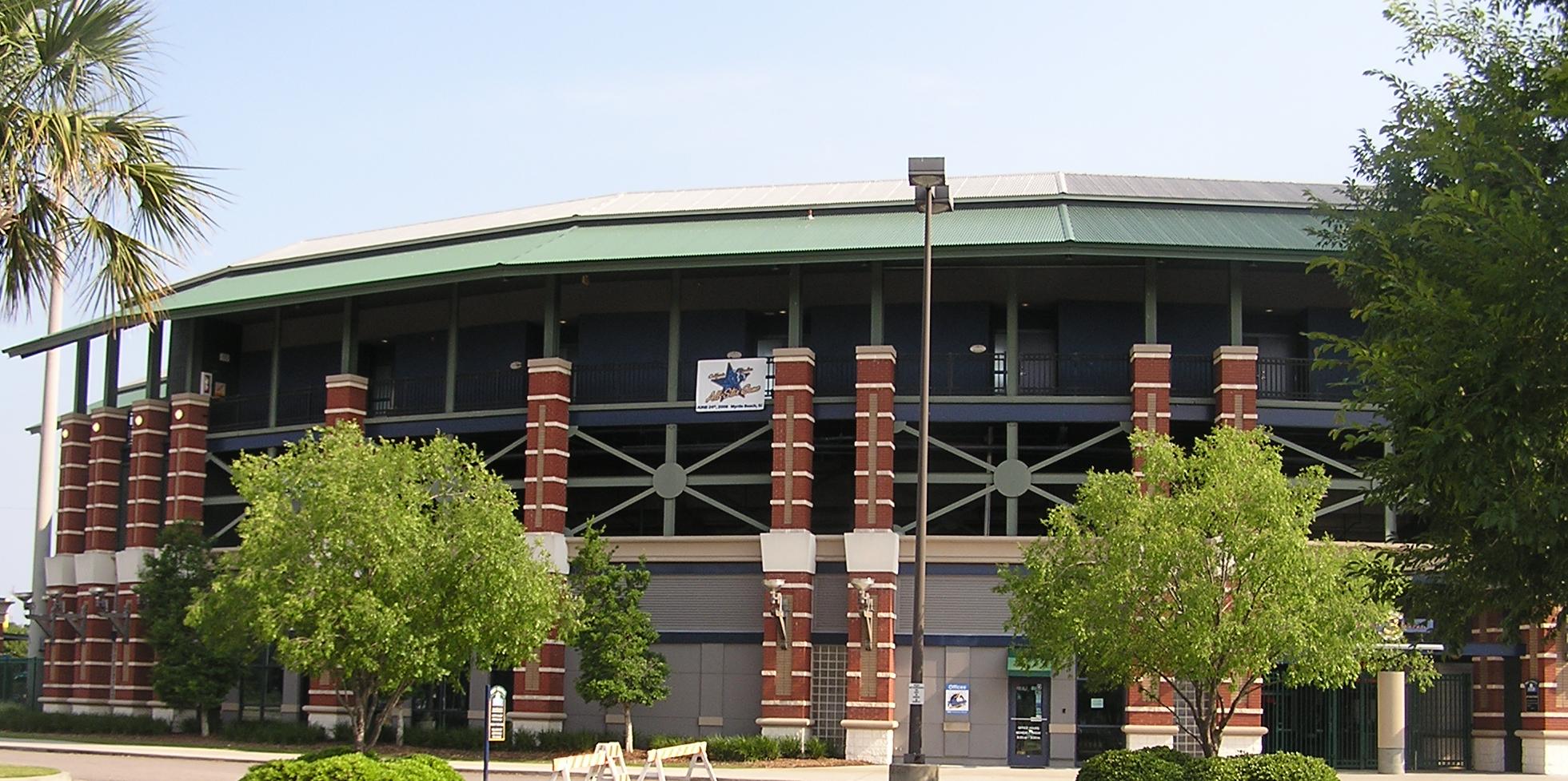 BB&T Coastal field exterior- Myrtle Beach, SC